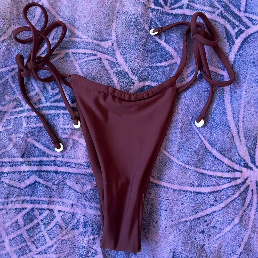 PUKA SWIM bottoms medium homemade bikini bottoms new with tags